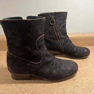 Fiorentini + Baker Suede ankle boots Women’s Size 6/36.5 Made in Italy